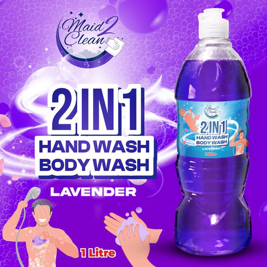 Hand & Body Wash Lavender (1000ml)